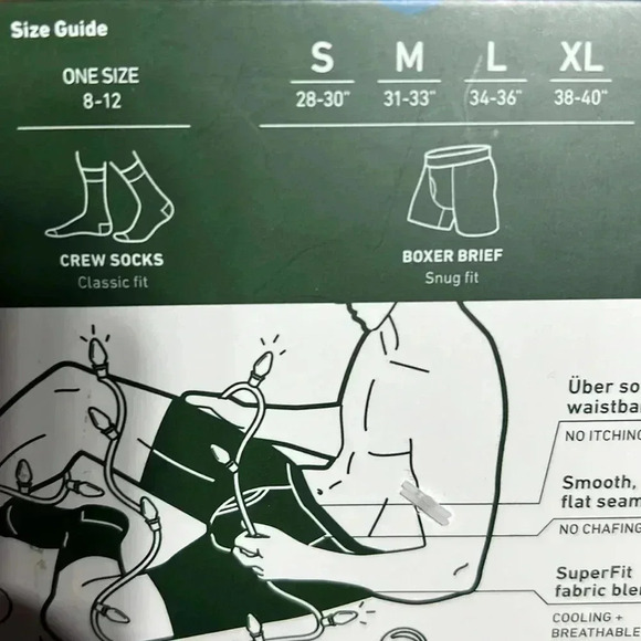 Pair of Thieves Socks and Boxers Gift Set Small - Picture 6 of 7